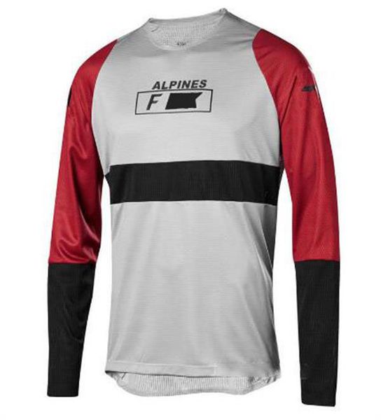 

new style downhill custom-made spring and autumn mountain cross-country motorcycle clothing men's t-shirt polyester quick-drying long-s