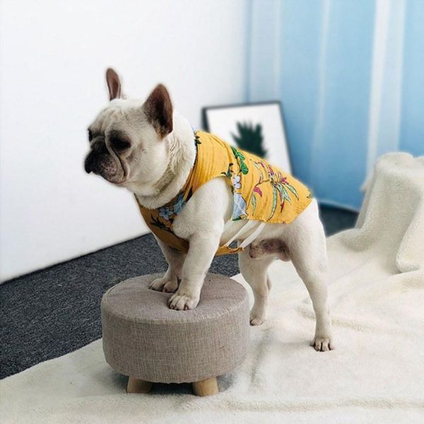 

dog apparel pet clothes soft dogs vest thin hollow t-shirt clothing summer cool sweatshirt coats for pets