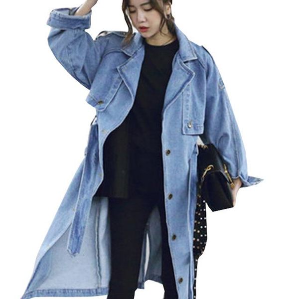 

women's jackets women vintage loose outwear jacket casacos femininos jeans autumn and winter coat denim 2021 y967, Black;brown