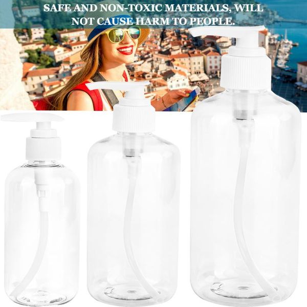 

portable empty plastic portable tube cream lotion refillable travel travel bottling 250/300 / 500mll