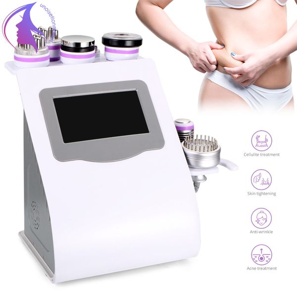 

8 in1 40k cavitation vacuum multipolar rf cold slimming weight loss machine spa