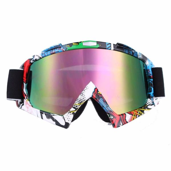 

outdoor eyewear motorcycle motocross goggles glasses for helmet racing dirt bike mj 16 clear tinted lens off road adjustable #84030