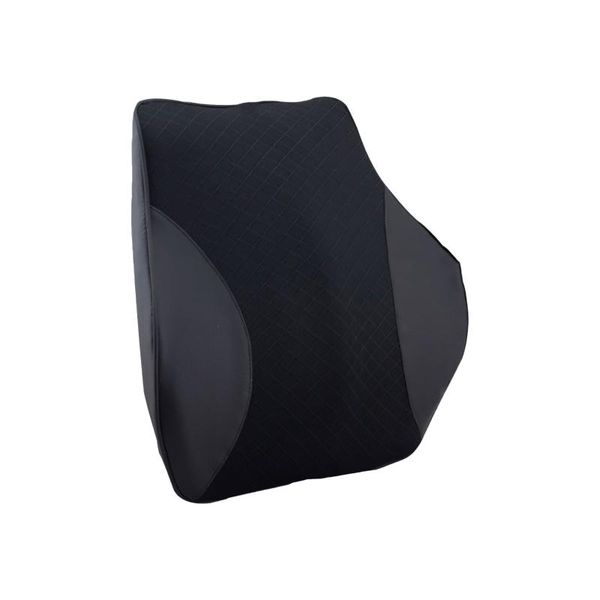 

seat cushions auto cushion car pillow lumbar support black waist for neck memory foam lower back pain