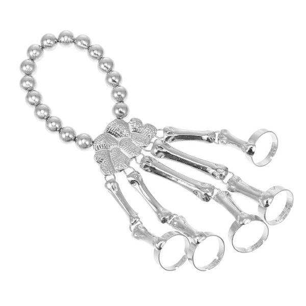 

charm bracelets 1pc exaggerated bracelet punk style alloy wrist jewelry, Golden;silver