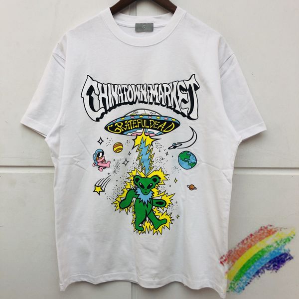 

3colors t shirts men women heavy fabric tees t-shirt, White;black