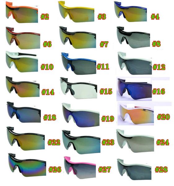 

men sports spectacles bicycle glass outdoor sunglasses pink cycling sunglasses fashion dazzle colour mirrors a+++ 29colors ing, White;black