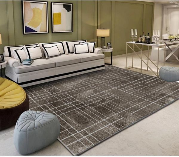 

wallpapers fresh ink line checkered geometric pattern bedroom living room carpet floor wallpaper for bathroom waterproof