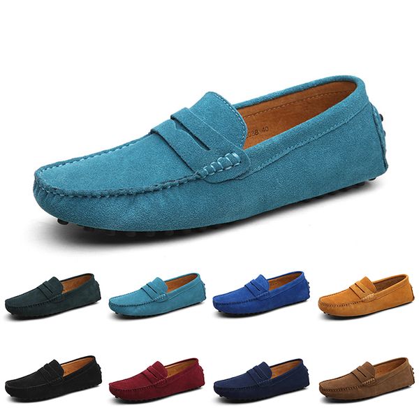 

non-brand men running shoes espadrilles triple blacks white browns wine reds navy khakis grey fashion mens sneakers outdoors jogging walkin, Black