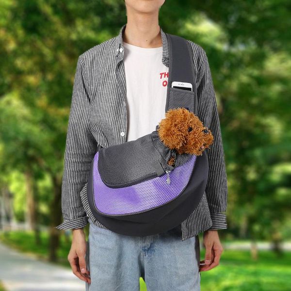 

cat dog puppy hiking travel portable pet bag carrier breathable carry size s/l