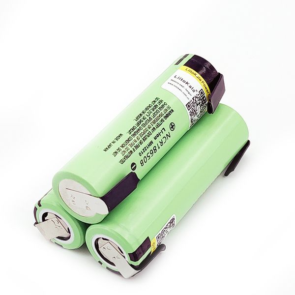 

liitokala 100% brand new original ncr18650b 3.7 v 3400 mah 18650 lithium rechargeable battery, nickel chip battery that can be welded y
