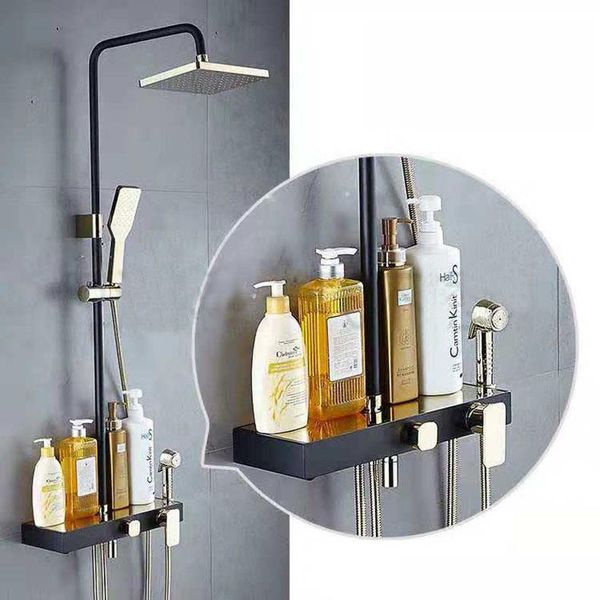 

shower system bath shower faucet set bathroom mixer tap bathtub faucet rainfall set waterfall