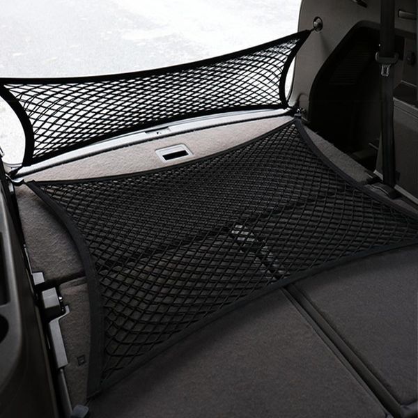 

car organizer trunk net fixed elastic mesh for storage and back rear luggage explorer edge