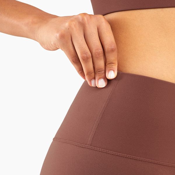 

professional yoga pants naked-feels brushed fabric high waist yoga leggings women lvory white sports fitness leggings for woman, White;red