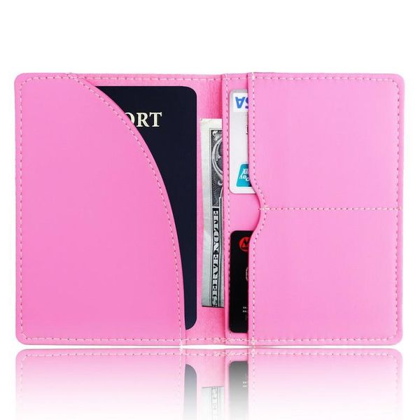 

card holders passport leather holder travel document, Brown;gray