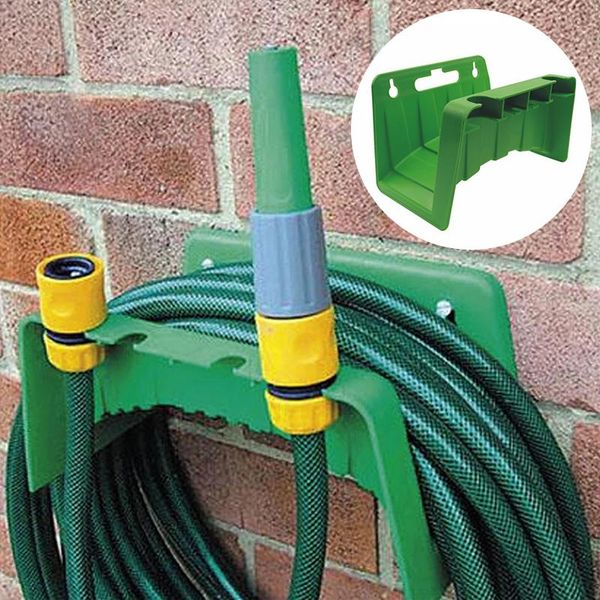 

watering equipments storage holders wall mounted garden hose pipe cable hanger racks tidy bracket -shed rack fence holder tools