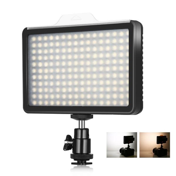 

flash heads puluz 176 leds 12w 3300-5600k dimmable studio light video & po