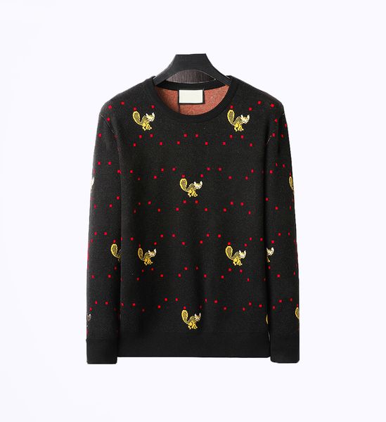 

2021 men's sweater designer luxury pullover double letter sw eater classic men and women alike clothing ss, White;black
