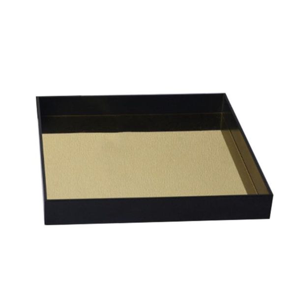 

kitchen storage & organization 1pc exquisite mirror design holder tray small items organizer