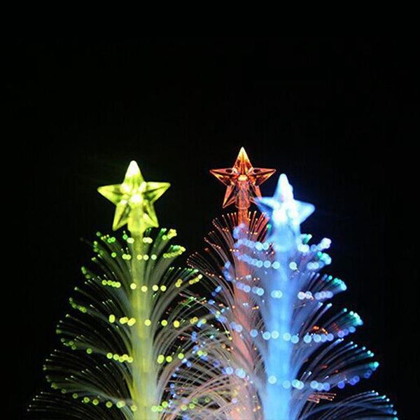 

strings h12cm mutil color changing optical christmas tree led light x'mas lamp for decoration 5pcs/lot