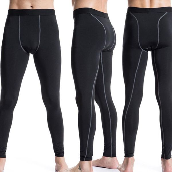 

running pants train tight stretch quick drying sweat fitness sports for home outdoor (size s, black), Black;blue