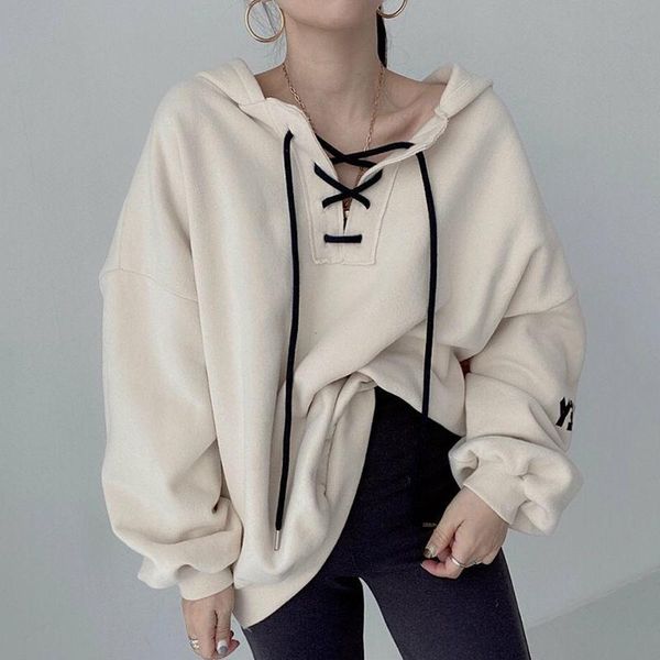 

women's hoodies & sweatshirts hoody women plus size clothing for cotton casual spring autumn draw string pullovers full sweatshirt simp, Black