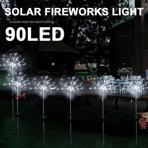 

strings solar energy fairy bouquet dandelion lights star string light outdoor decoration creative firework