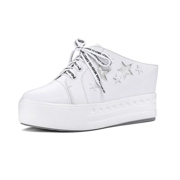 

slippers brand sandals summer women shoes 2021 soft genuine leather comfort wedge high heel, Black