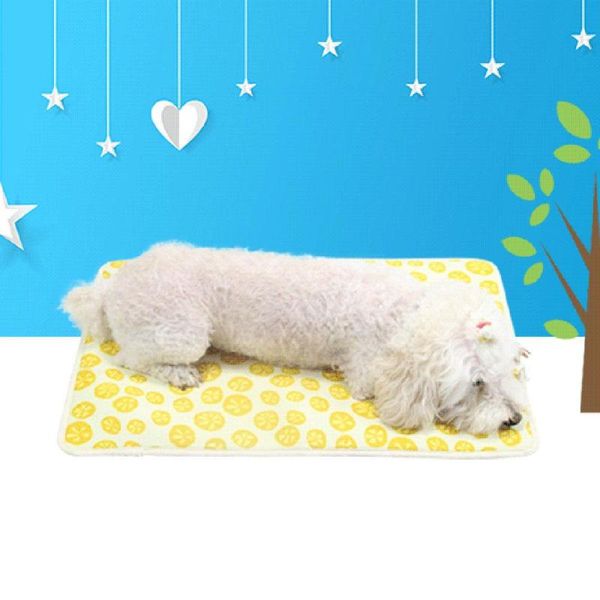 

kennels & pens pet dog cats candy memory foam waterproof thin cool sleeping mat cushion pad