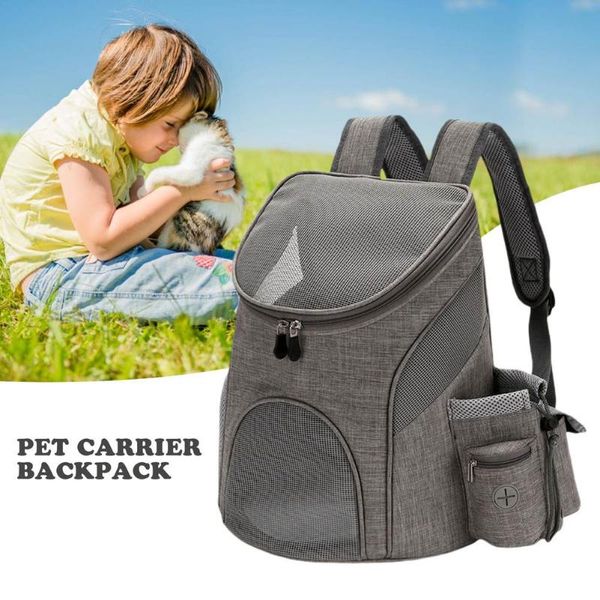 

dog car seat covers pet bag multifunctional outing cat convenient collapsible backpack carrier outdoor