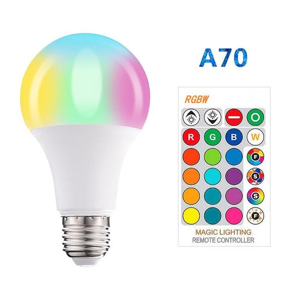 

bulbs ac86-265v 5w/10w/15w rgbw intelligent dimming bulb remote control color wifi rgb energy-saving led