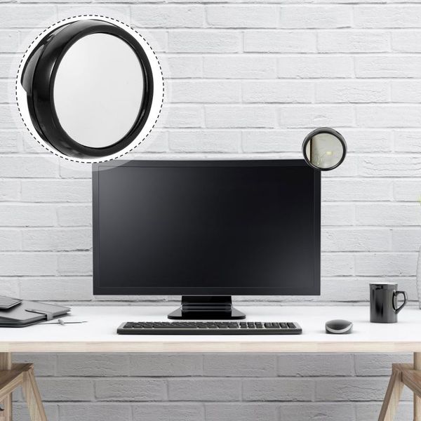 

mirrors 1pc office visual field magnifying mirror computer rearview for