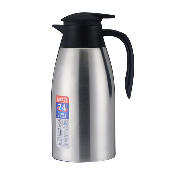 

water bottles 2l stainless steel vacuum flask coffee drinking container pot double insulation thermoses bottle with kettle sealing cap