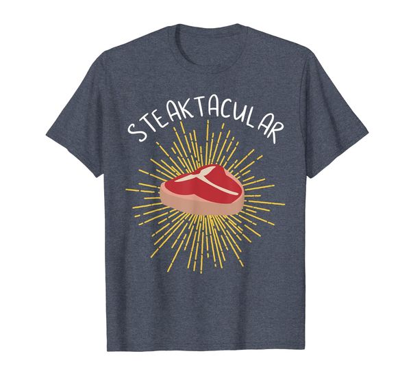 

steaktacular steak lover shirt - i love steaks meat eater, White;black