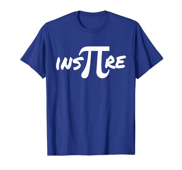 

math teacher pi day gift t-shirt inspire love math, White;black