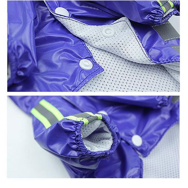 

dog raincoat pet waterproof detachable rain jacket dogs water resistant clothes floral patterns trench coat for r jlluzv