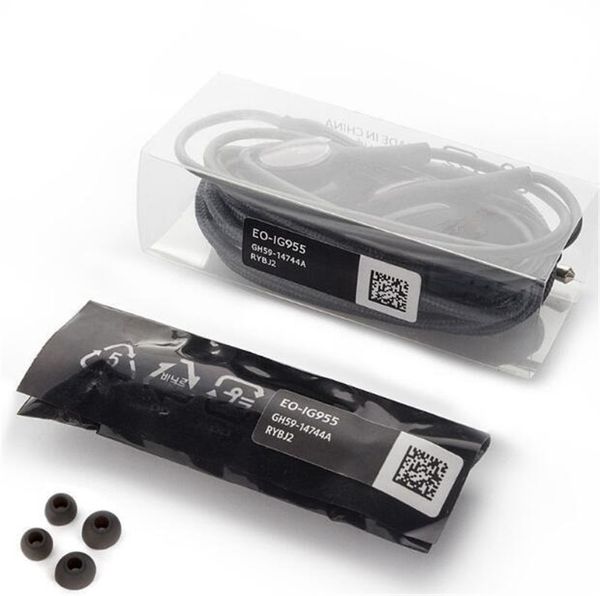 

s8 headphone 3.5mm in-ear earphones headset earphones earbuds with mic & remote volume control for samsung s8 with retail package