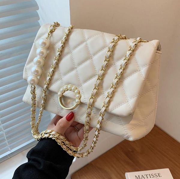 

evening bags western style diamond bag female 2021 trendy fashion net red messenger chain high-quality wild small square
