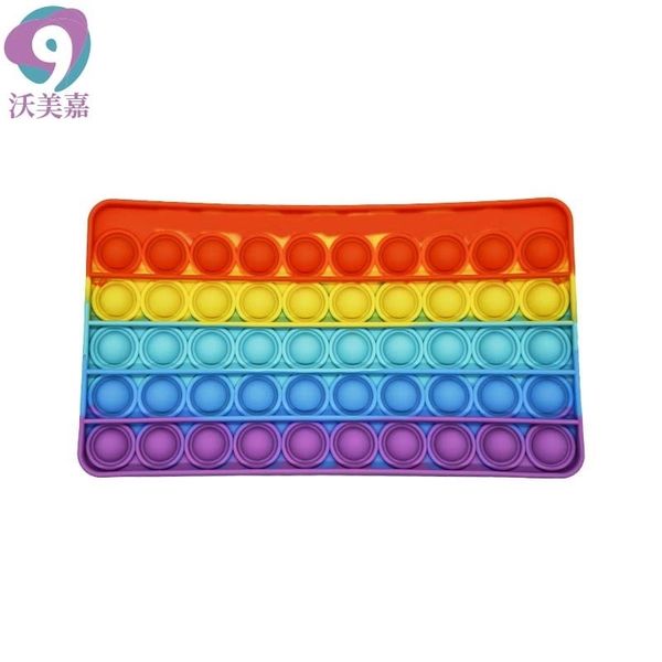 

new rat killing pioneer silicone pen bag large capacity tablepressing toy student storage stationery