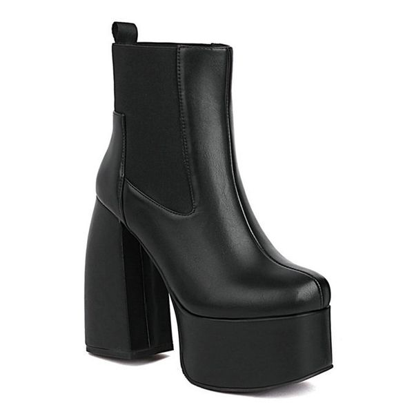 

autumn winter boots women heel boots for women fashion black women ankle boots punk style shoes ladies outdoor female shoes