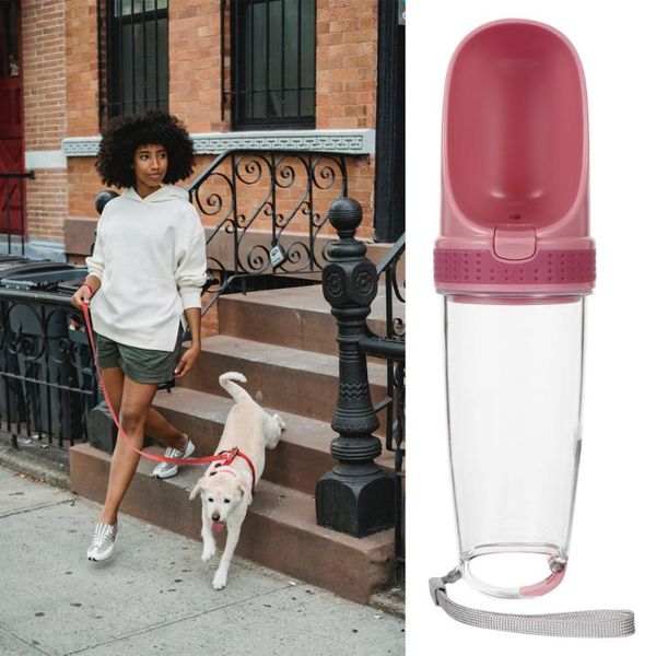 

dog car seat covers 500ml portable outdoor water dispenser travel bottle feeder