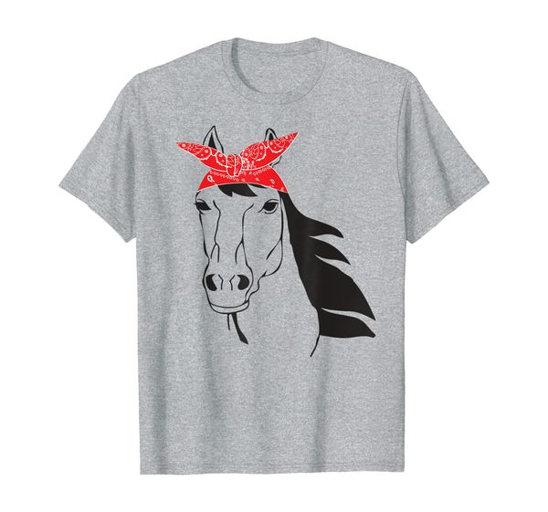 

Funny Horse Lover Shirt Cowgirl Western Bandanna Farmer, Mainly pictures