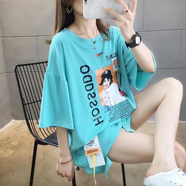 

women's fashion japan style t shirt harajuku streetwear print half sleeve t-shirt female casual hip hop daily loose clothes, White
