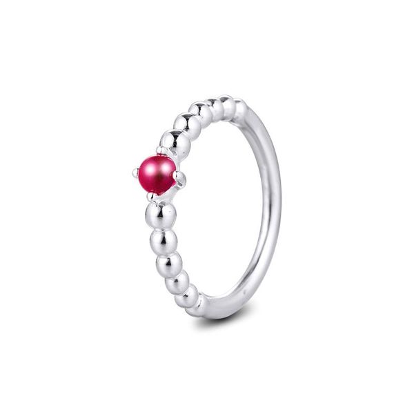 

cluster rings ckk ring blazing red beaded women anel feminino 100% 925 jewelry sterling silver anillos mujer wedding engagement bagues, Golden;silver