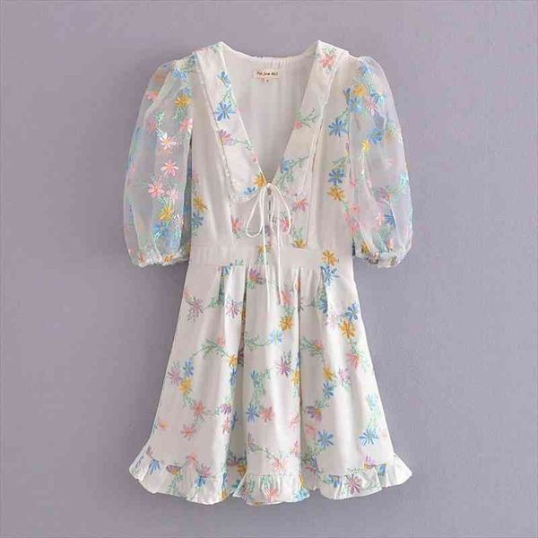 

women fashion mini dress flower printed vestido v-neck hollow out dresses for women holiday dress, Black;gray