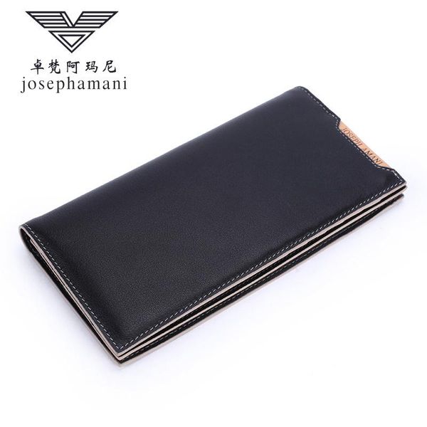 

wallets portfel noble men wallet high-end josephamani brand genuine leather, Red;black