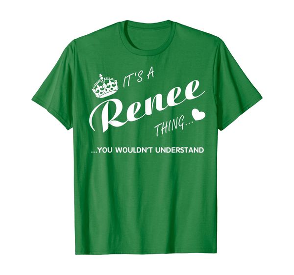 

it's a renee thing you wouldn't understand shirt-renee shirt, White;black