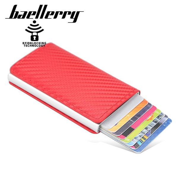 

card holders baellerry antitheft rfid holder men wallet money bag male vintage short purse small leather slim wallets mini thin, Brown;gray