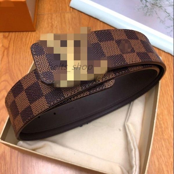 

20 styles fashion buckle 2021 genuine leather belt width 3.8cm highly quality with box designer women mens belts 958, Black;brown