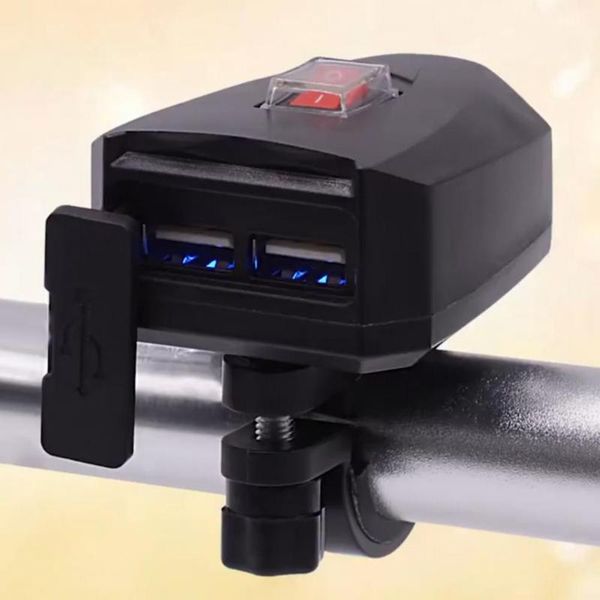 

parts compact excellent motorbike dual usb phone charger black modified for tablets