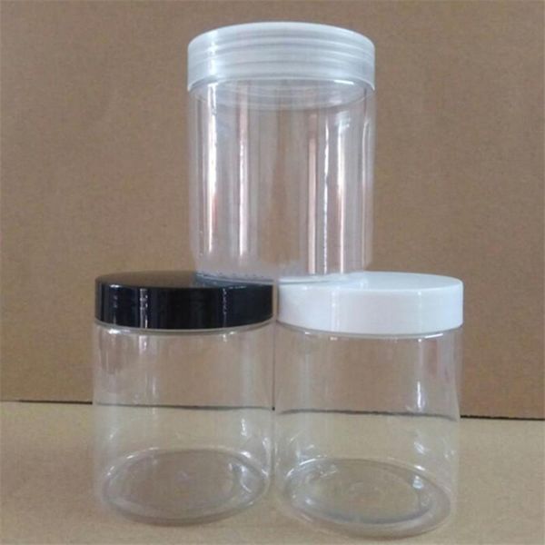 

storage bottles & jars 10/30/50pcs clear plastic jar with lids empty cosmetic containers makeup box travel bottle 200ml 250ml